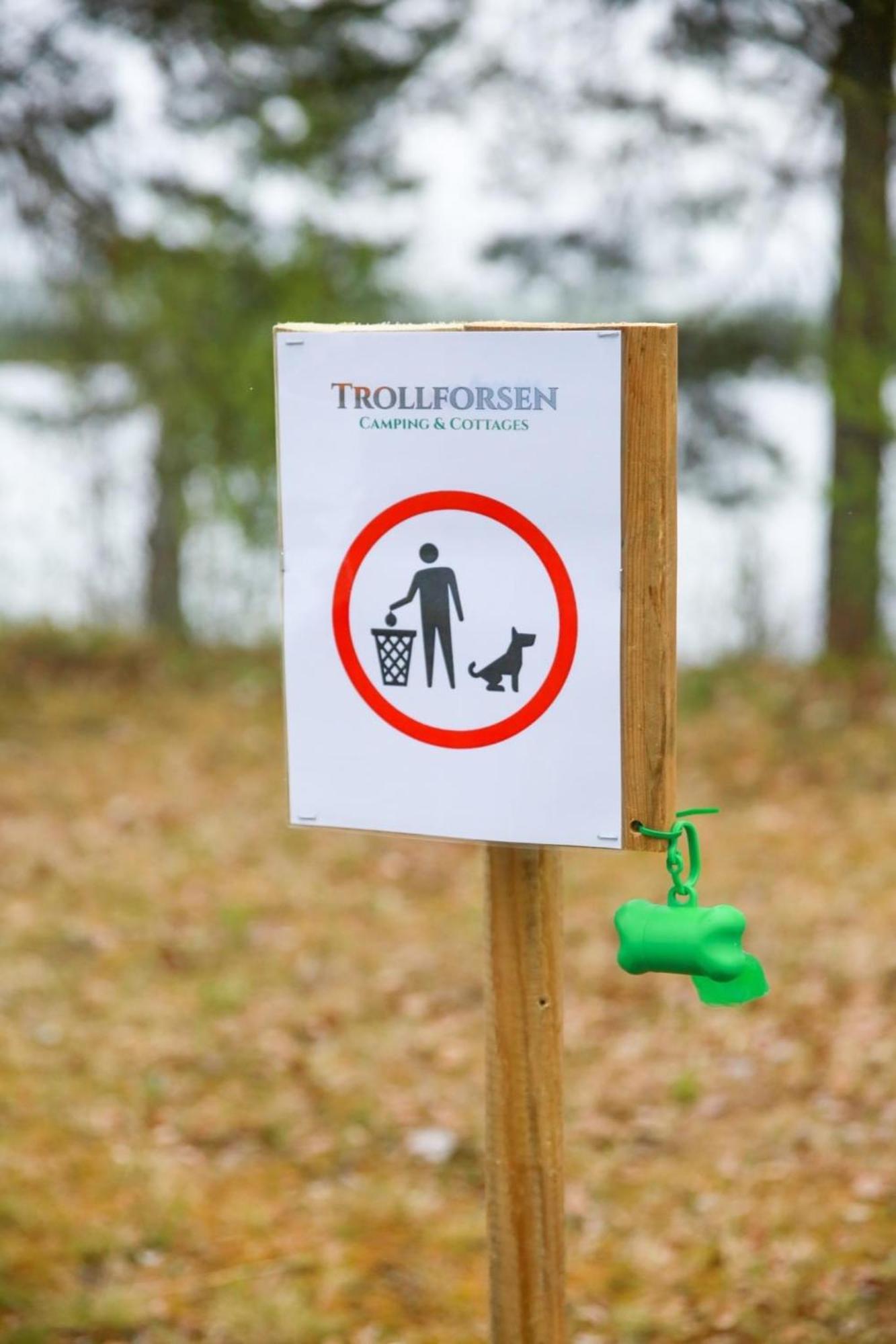 Trollforsen Camping & Cottages Gargnäs Dış mekan fotoğraf